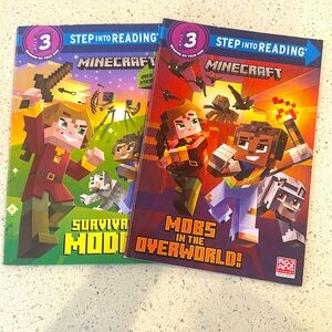 Scholastic bundle  step 3 Minecraft books